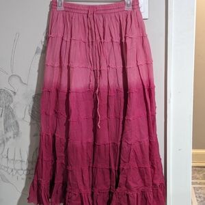 Color fade skirt
